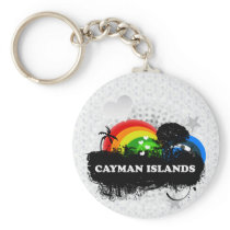 Cute Fruity Cayman Islands Key Chains