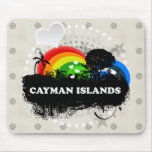 Cute Fruity Cayman Islands Mouse Pad