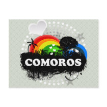 Cute Fruity Comoros Postcards