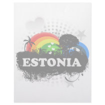 Cute Fruity Estonia Personalized Letterhead