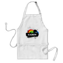 Cute Fruity Gabon Apron