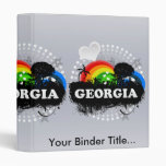 Cute Fruity Georgia Vinyl Binders