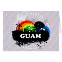 Cute Fruity Guam Greeting Cards