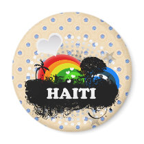 Cute Fruity Haiti Refrigerator Magnets