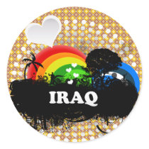 Cute Fruity Iraq Sticker