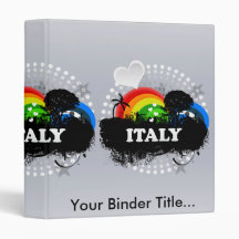 Cute Fruity Italy Binder