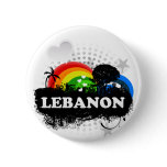 Cute Fruity Lebanon buttons