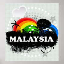 Cute Fruity Malaysia Posters