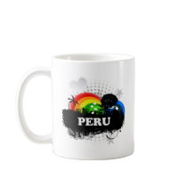 Cute Fruity Peru Coffee Mug