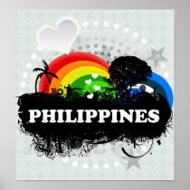 Cute Fruity Philippines Poster