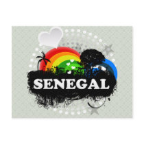 Cute Fruity Senegal Post Card