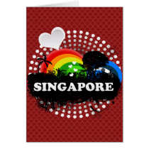 Cute Fruity Singapore Card