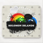 Cute Fruity Solomon Islands Mousepad