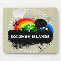 Cute Fruity Solomon Islands Mouse Pads