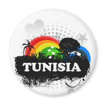 Cute Fruity Tunisia Magnets