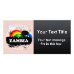Cute Fruity Zambia Personalized Photo Card