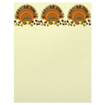 Cute Full Color Turkey letterhead by samack Cute Full Color Turkey letterhead