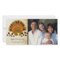 Cute Full Color Turkey photo cards