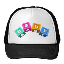 Cute Fun Baby Design Trucker Hat
