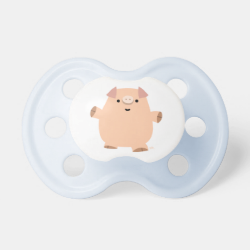 Cute Fun Cartoon Pig Pacifier BooginHead Pacifier