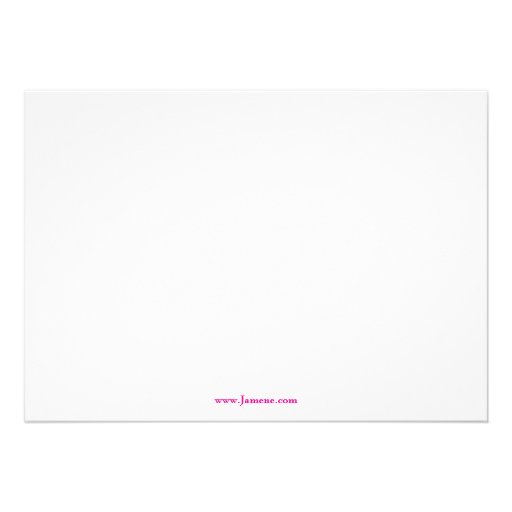 Cute fun girl's birthday slumber party invitation