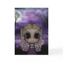 Cute Fun Gothic Fairy 1 cards