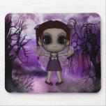 Cute Fun Gothic Fairy 1 Mouse Pad