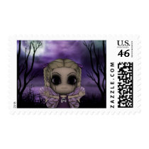 Cute Fun Gothic Fairy 1 Stamp