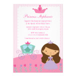 Cute fun princess girl's birthday party invitation invitations