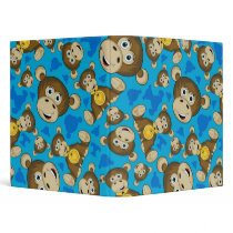 Cute Funky Monkey Binder