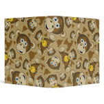 Cute Funky Monkey Binder