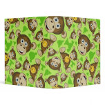 Cute Funky Monkey Binder