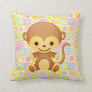 Cartoon Monkey Pillows - Decorative & Throw Pillows Zazzle