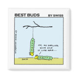Cute Funny Caterpillar Cartoon Fridge Magnet magnet