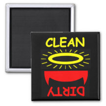 Funny Dirty Bumper Stickers on Cute Funny Clean Dirty Dishwasher Magnet P147285847609737626en7rw 216