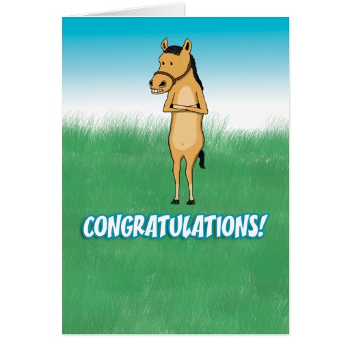 Cute Funny Congratulations Card Zazzle