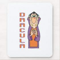 cute funny dracula mousepads