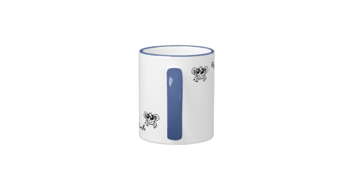 Cute Funny Fly off the Handle Mug Zazzle