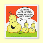 Cute Funny Giftbasket Food Cartoon Fridge Magnet magnets