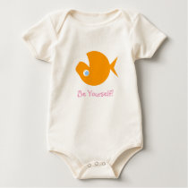 Cute Funny Goldfish Baby Gift T-Shirt by Swisstoons Cute Funny Goldfish Baby Gift T-Shirt