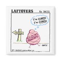 Cute Funny Ham Cartoon Kitchen Fridge Magnet