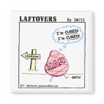 Cute Funny Ham Cartoon Kitchen Fridge Magnet