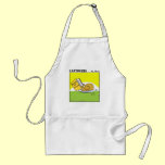 Cute Funny Holiday Dinner Cartoon Apron aprons