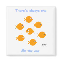 Cute Funny Inspirational Kitchen Magnet