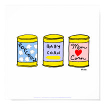 Cute Funny Kitchen Poster Especially 4 A New Mom posters