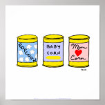 Cute Funny Kitchen Poster Especially 4 A New Mom