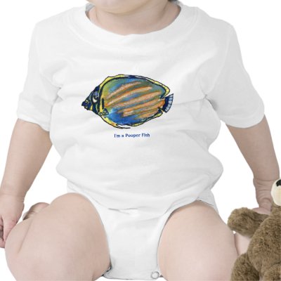 baby onesies funny. Cute Funny Pooper Fish Funny Baby Onesies Shirt by lillyarts