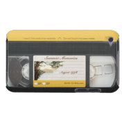 Cute Funny Retro Video Cassette iPod Touch Case