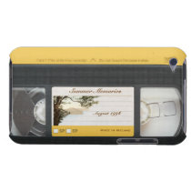 Cute Funny Retro Video Cassette iPod Touch Case