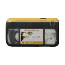 Cute Funny Retro Video Cassette Samsung Galaxy